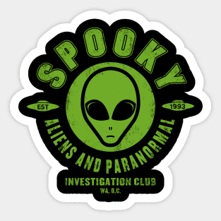 Spooky Club Sticker